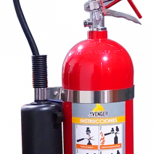 CO2-Avenger-etiq-300×300 Extintor portátil CO2